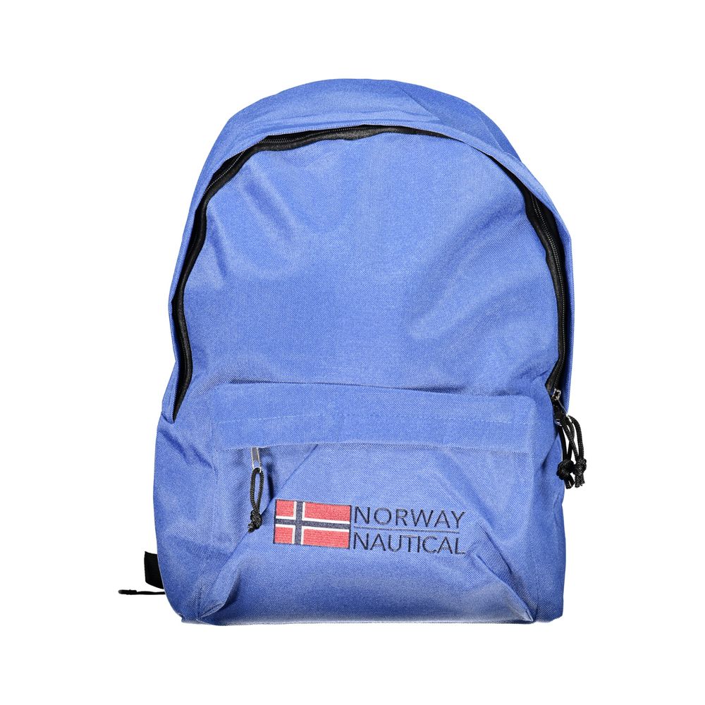Blue Polyester Men Backpack Norway 1963