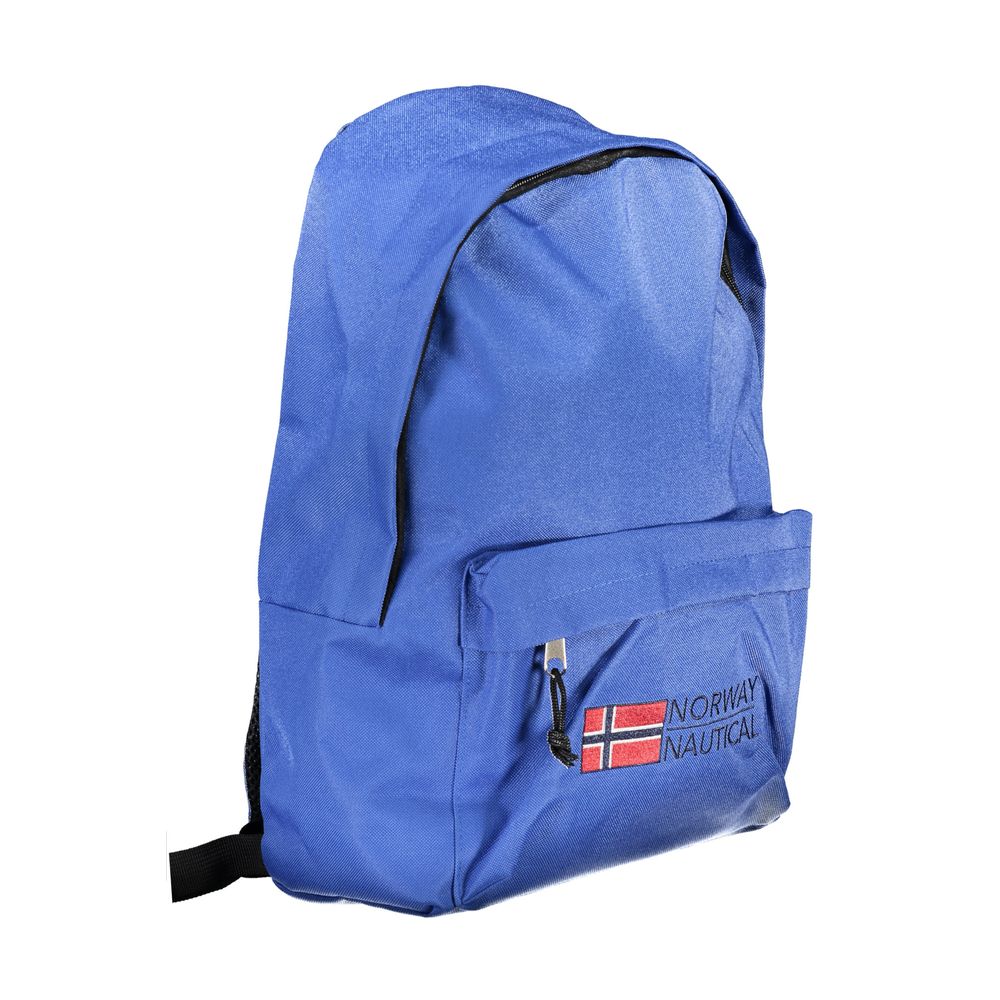 Blue Polyester Men Backpack Norway 1963