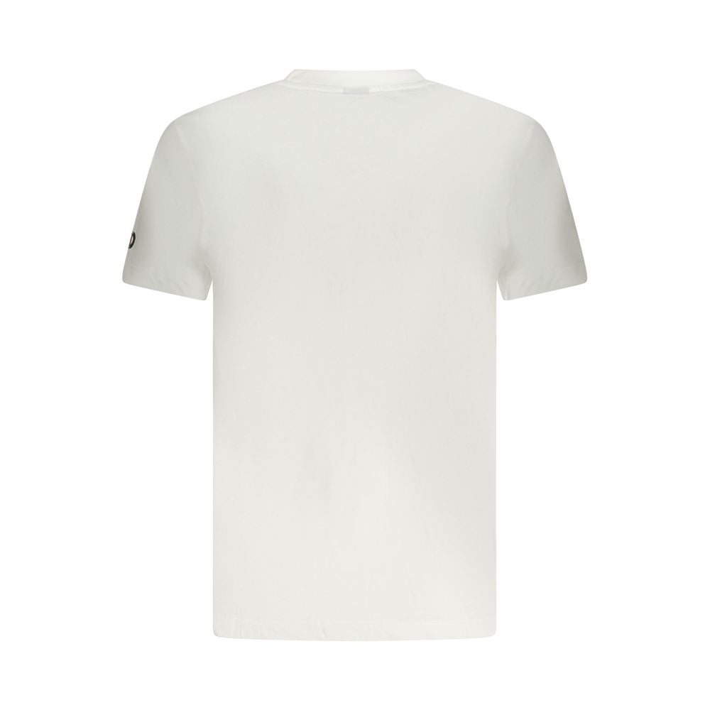White Cotton Men T-Shirt Armata Di Mare