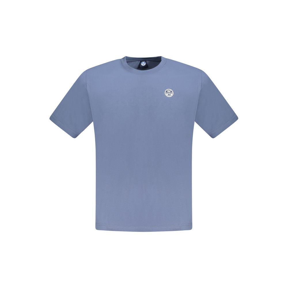 Blue Cotton Men T-Shirt North Sails
