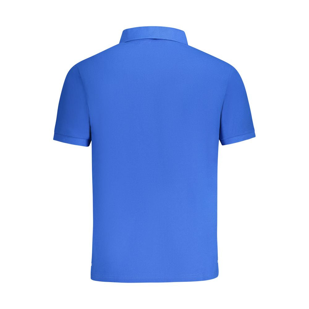 Blue Cotton Men Polo Shirt North Sails
