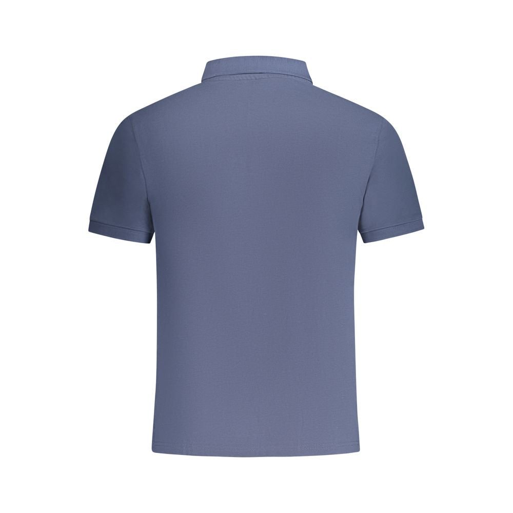 Blue Cotton Men Polo Shirt North Sails