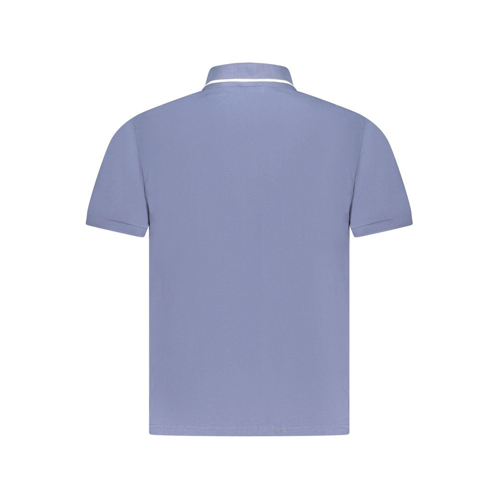 Blue Cotton Men Polo Shirt North Sails