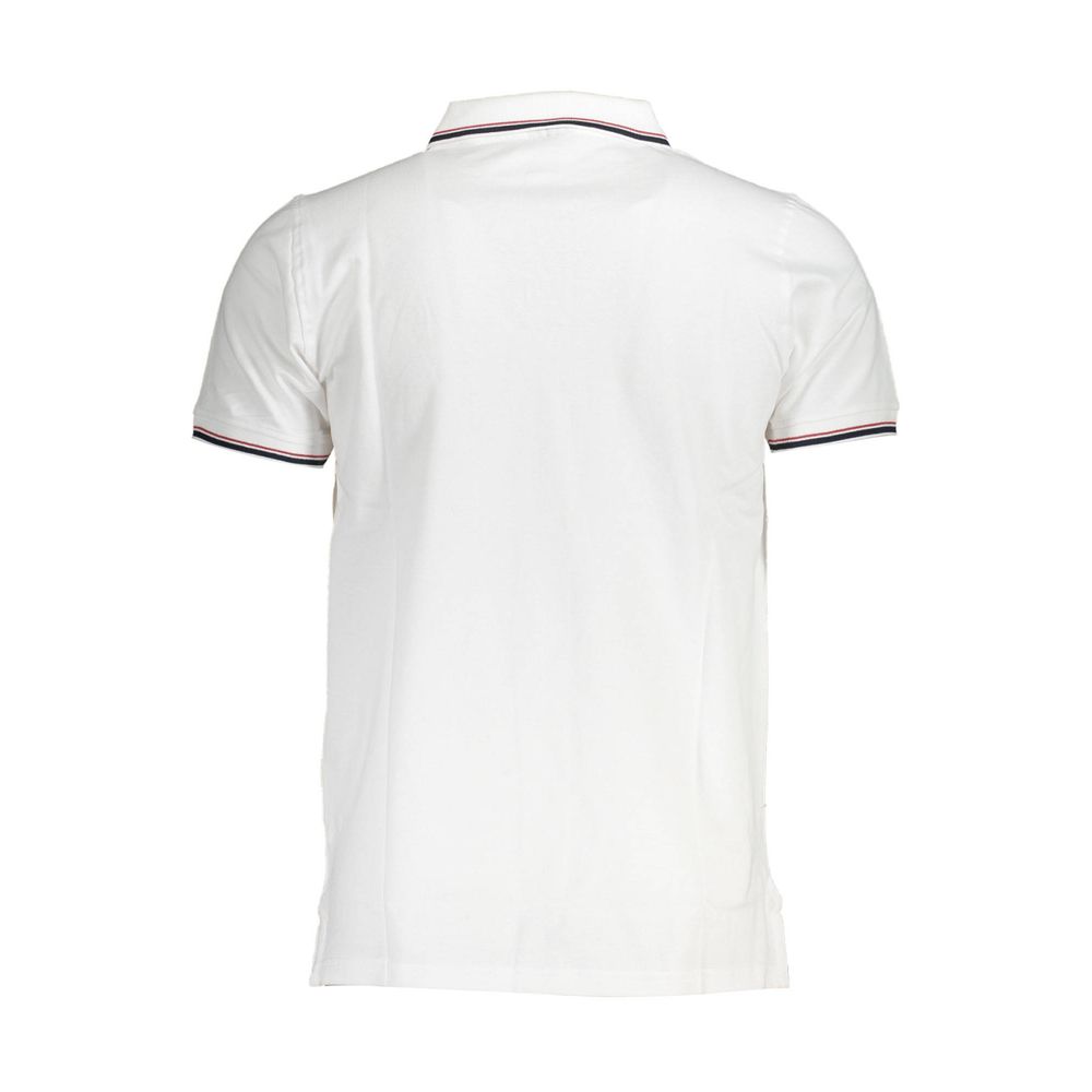White Cotton Men Polo Shirt Norway 1963