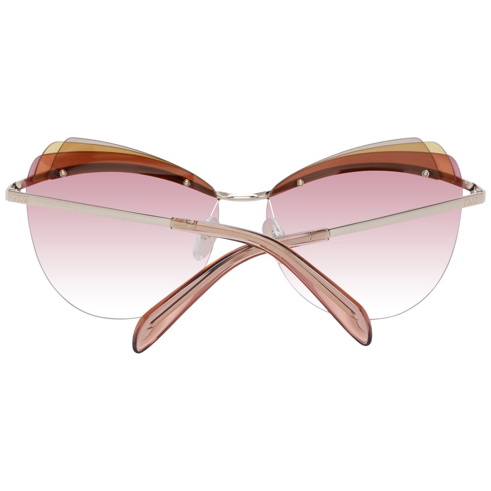 Gold Women Sunglass Emilio Pucci