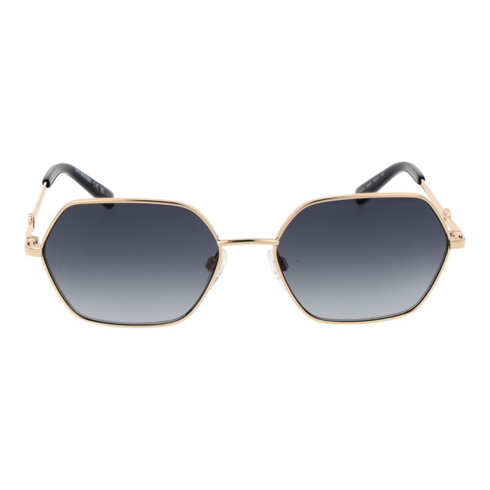 Gold Women Sunglass Love Moschino