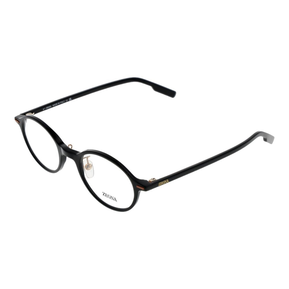 Black Men Glasses Frame Ermenegildo Zegna
