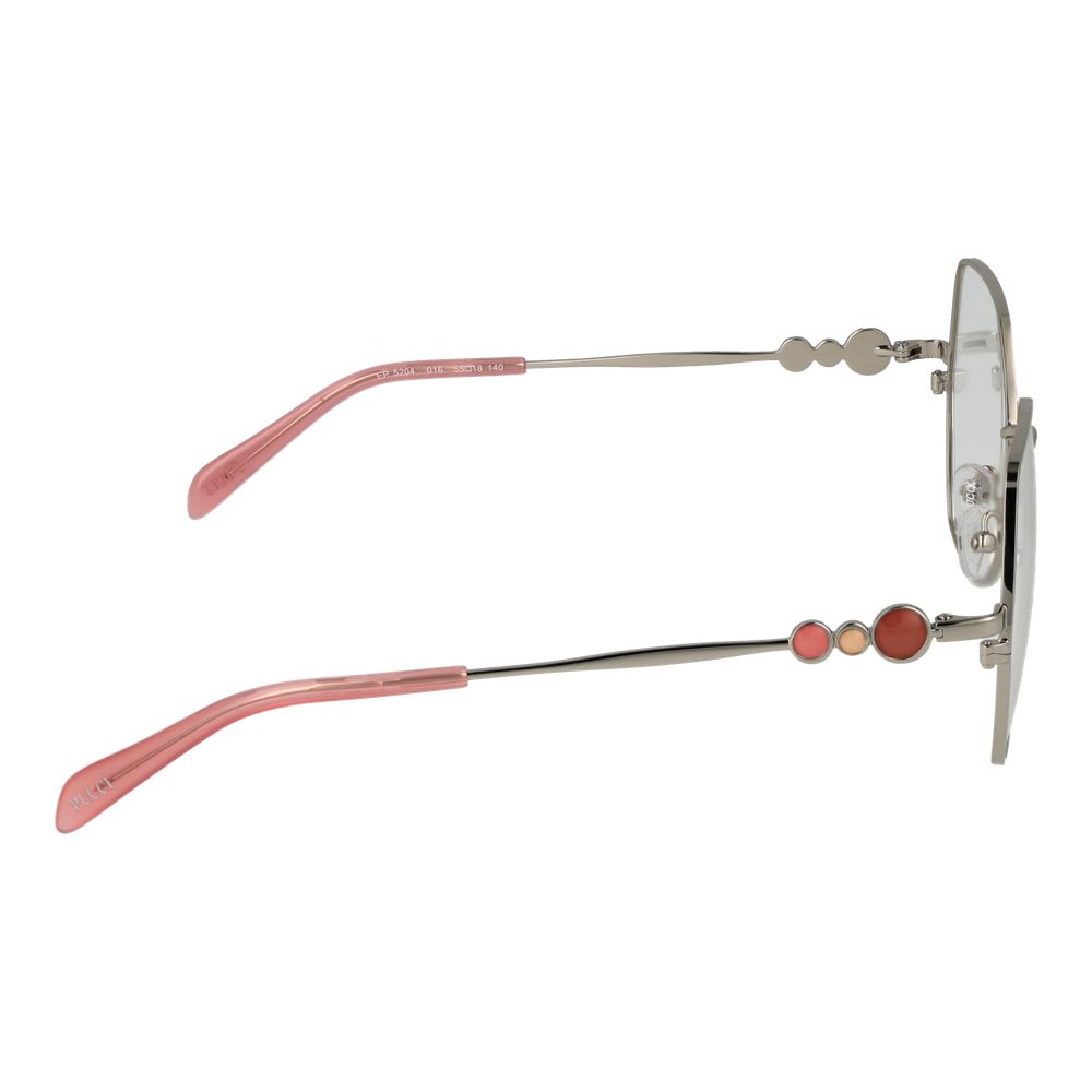 Gray Women Glasses Frame Emilio Pucci