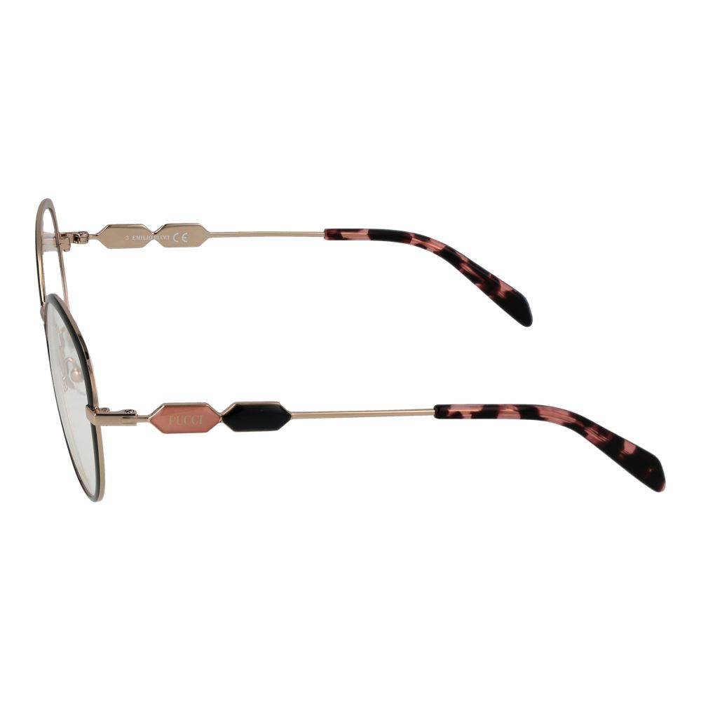 Black Women Glasses Frame Emilio Pucci