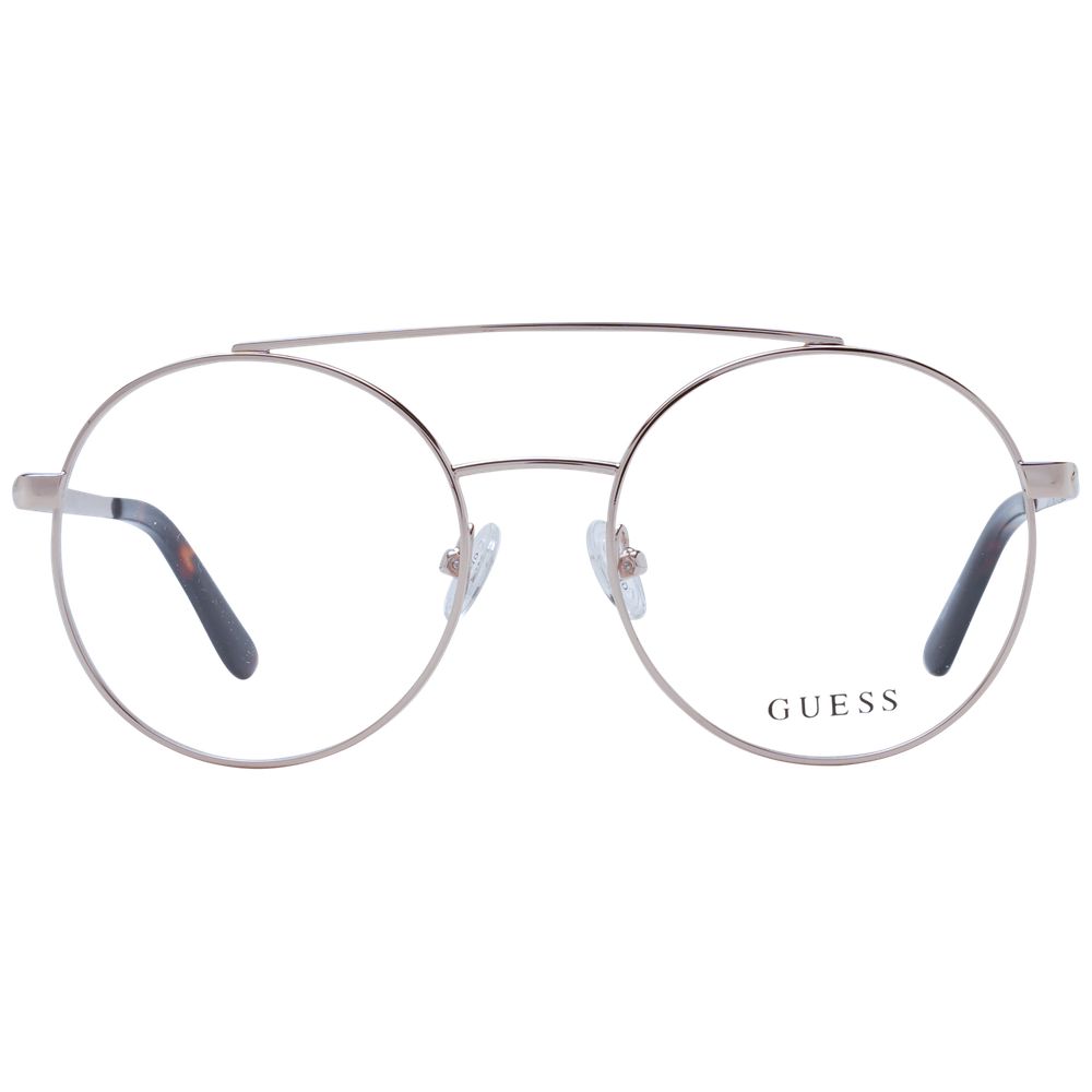 Gold Women Glasses Frame Guess