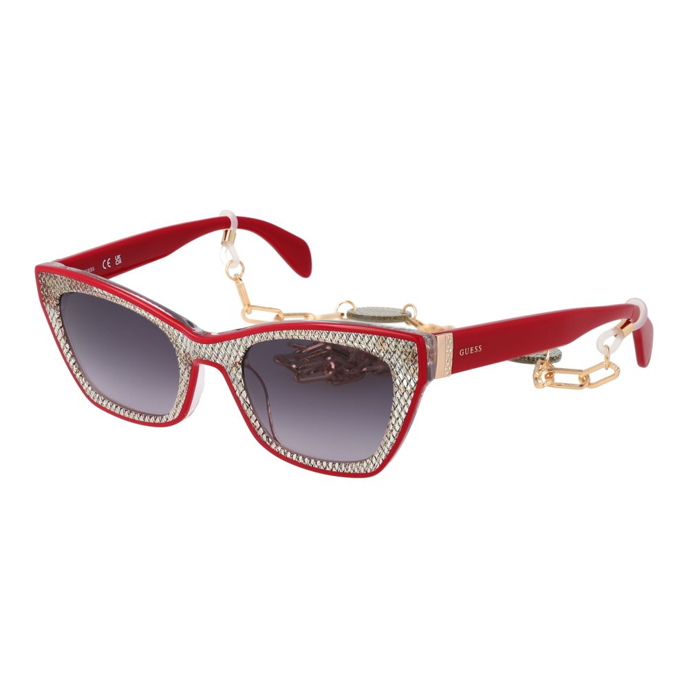Red Women Sunglass Guess