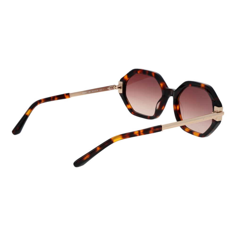 Brown Women Sunglass Sandro