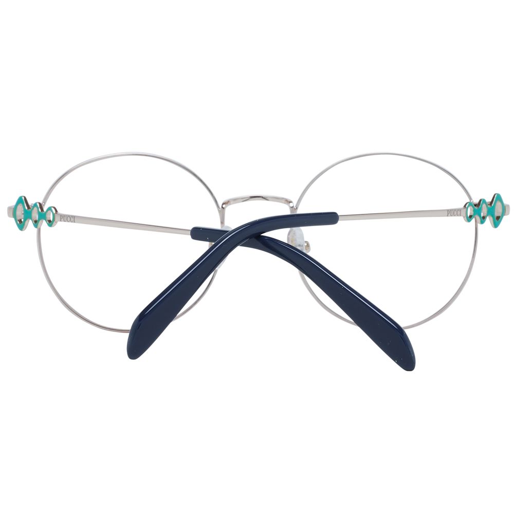Blue Women Glasses Frame Emilio Pucci