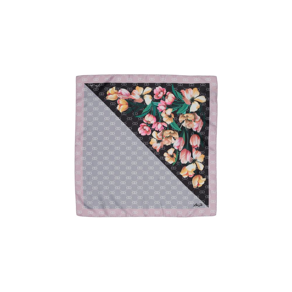 Black Polyester Scarf Liu Jo