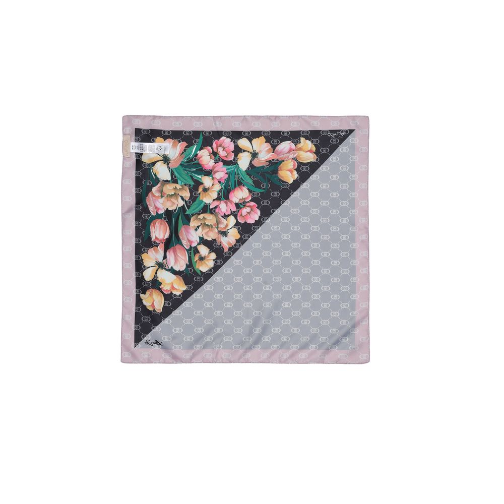 Black Polyester Scarf Liu Jo