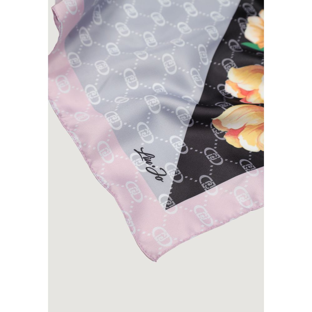 Black Polyester Scarf Liu Jo