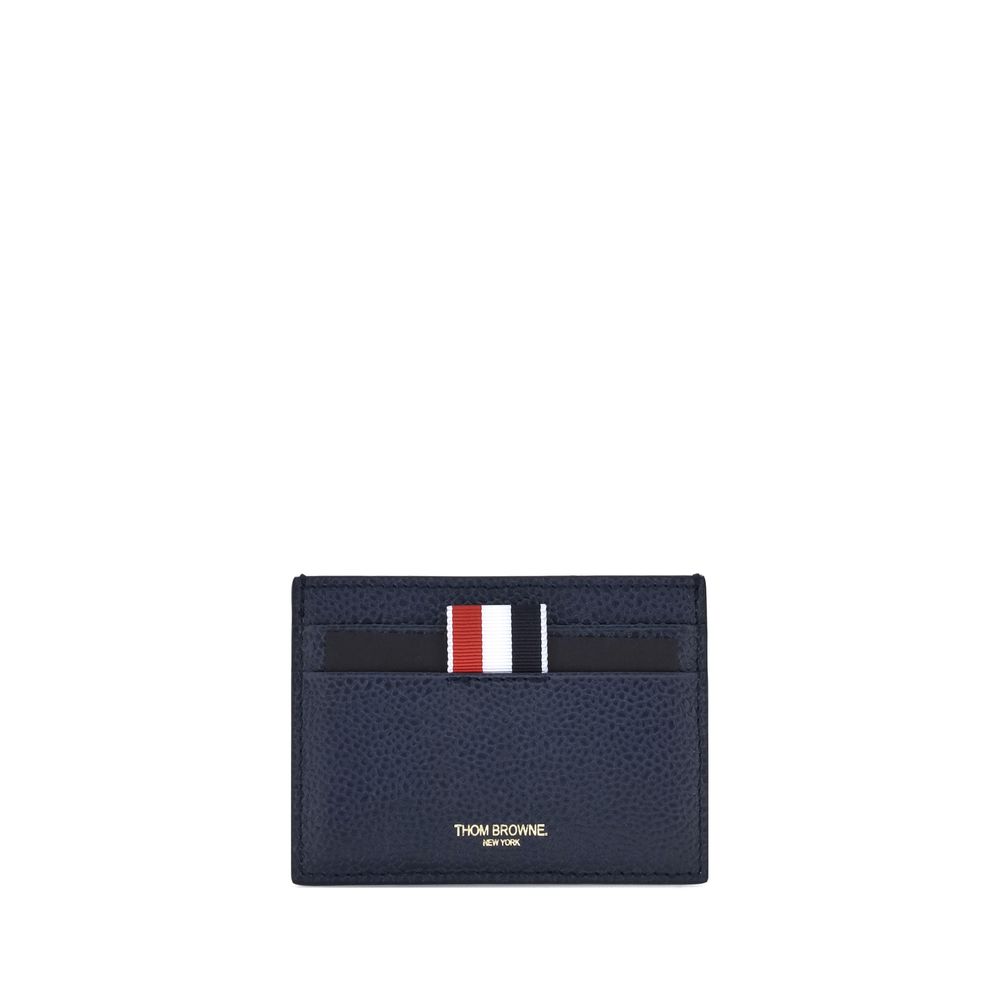 Leather Card Holder Thom Browne