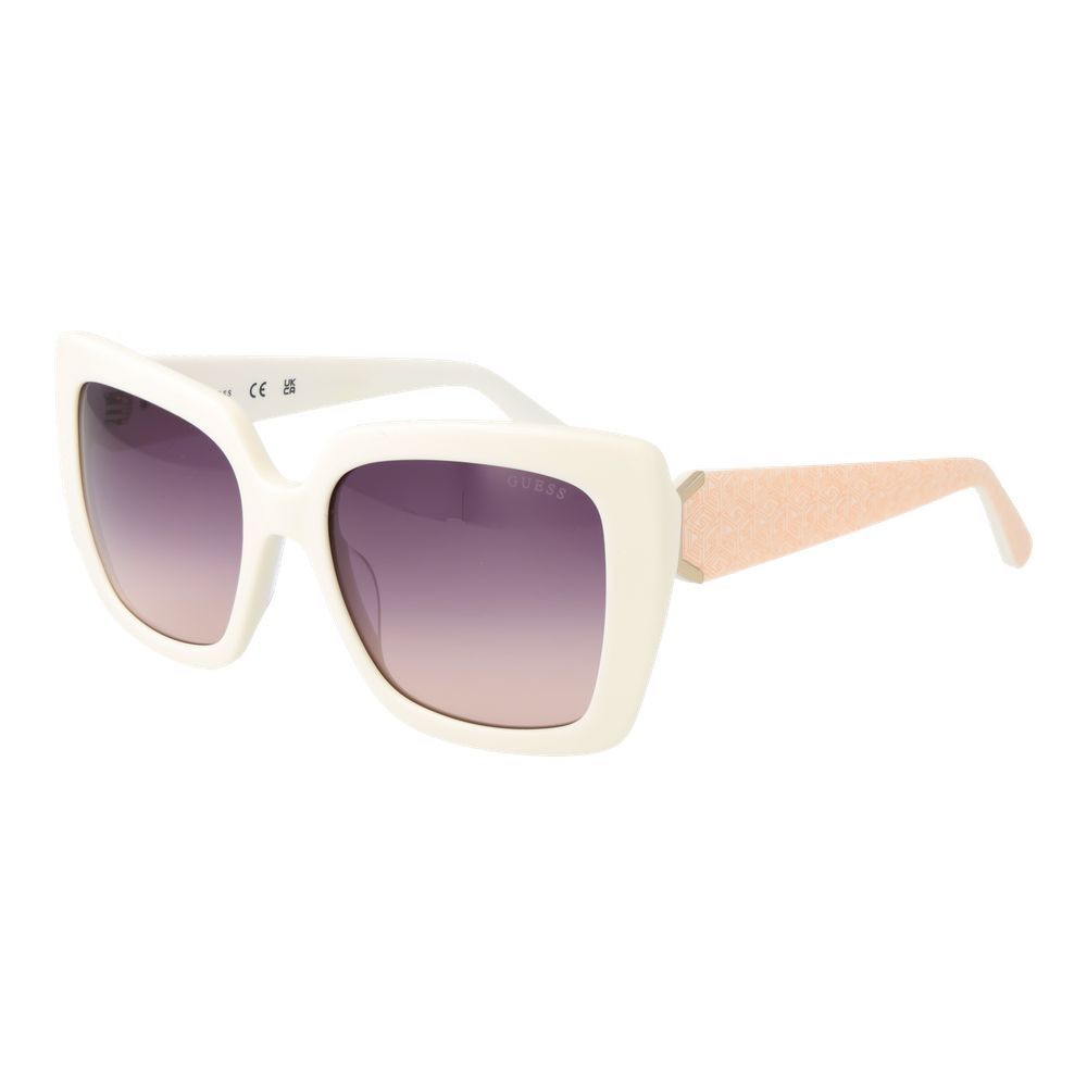 White Women Sunglass Guess