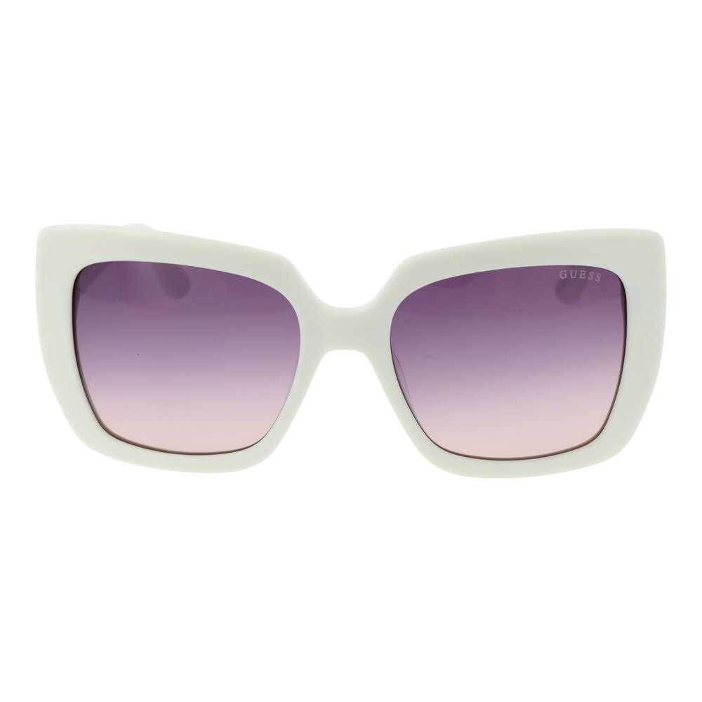 White Women Sunglass Guess
