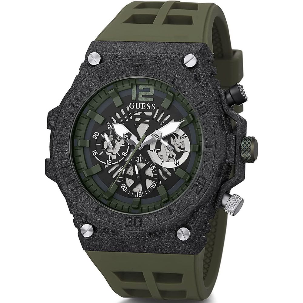 Green Synthetic Watch Guess