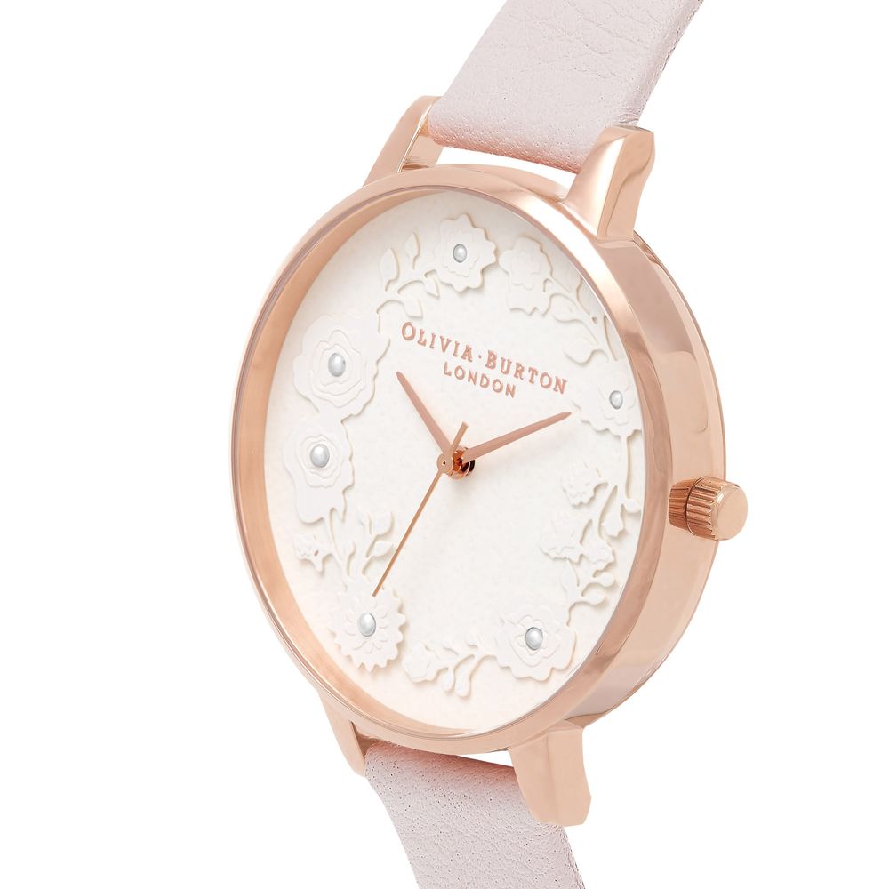 Multicolor Artificial Leather Watch Olivia Burton