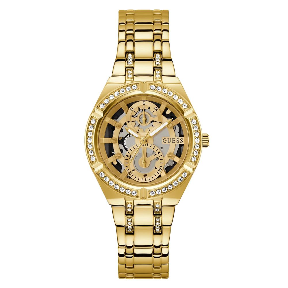 Gold Stainless Steel Watch Guess