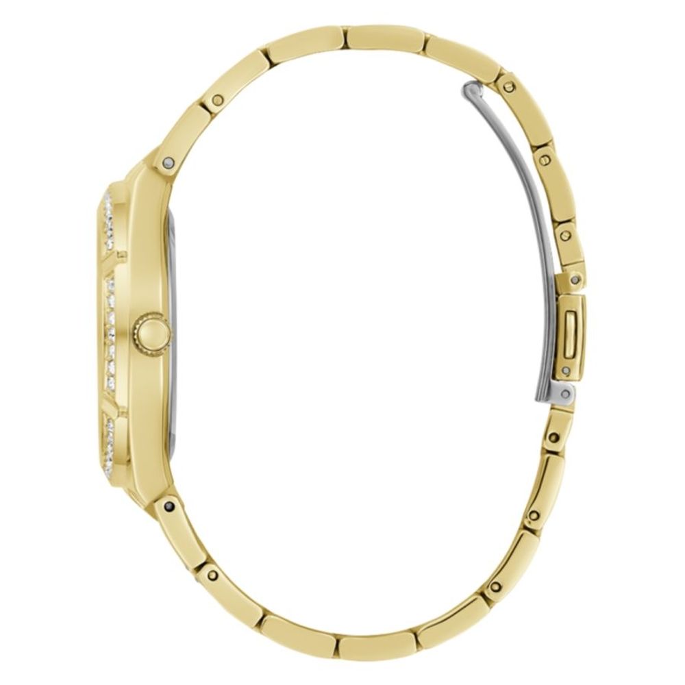Gold Stainless Steel Watch Guess