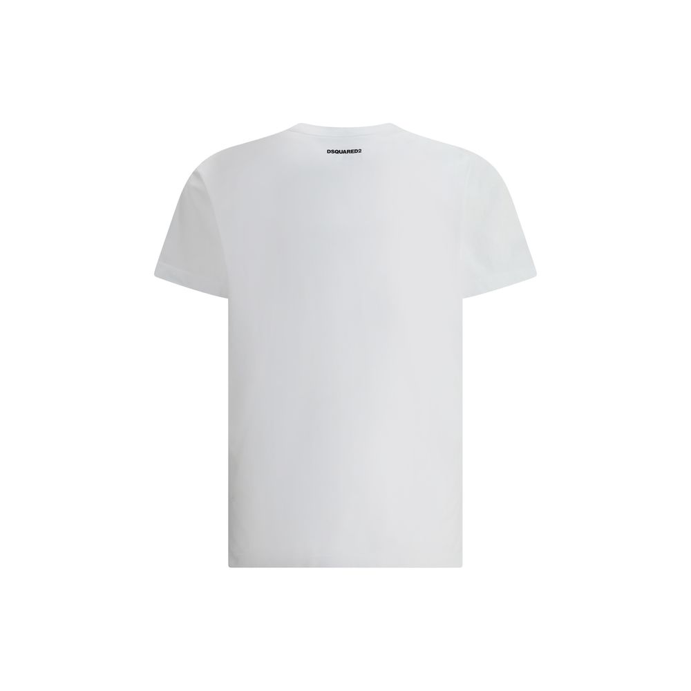 T-shirt whit maxi print Dsquared²