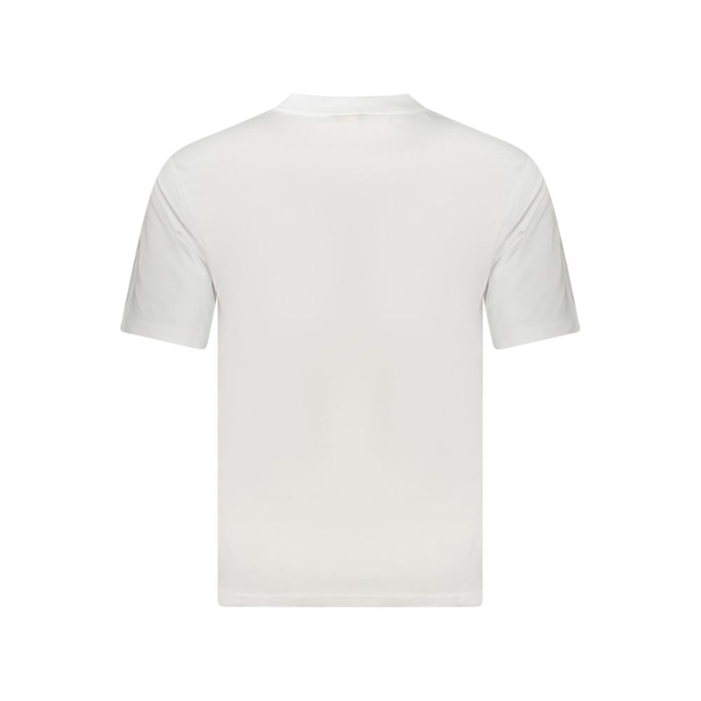 White Cotton Men T-Shirt K-WAY