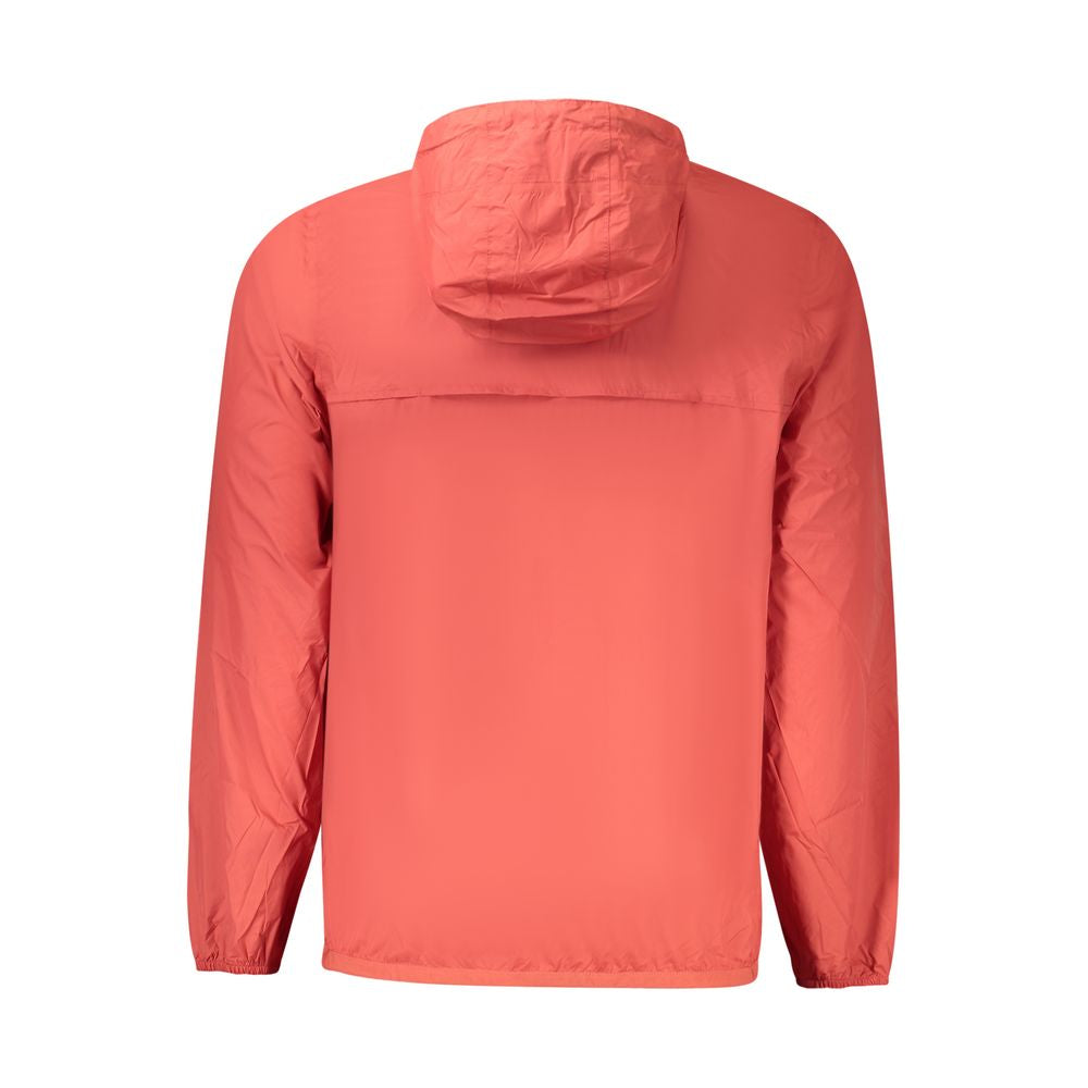 Red Polyamide Men Jacket K-WAY
