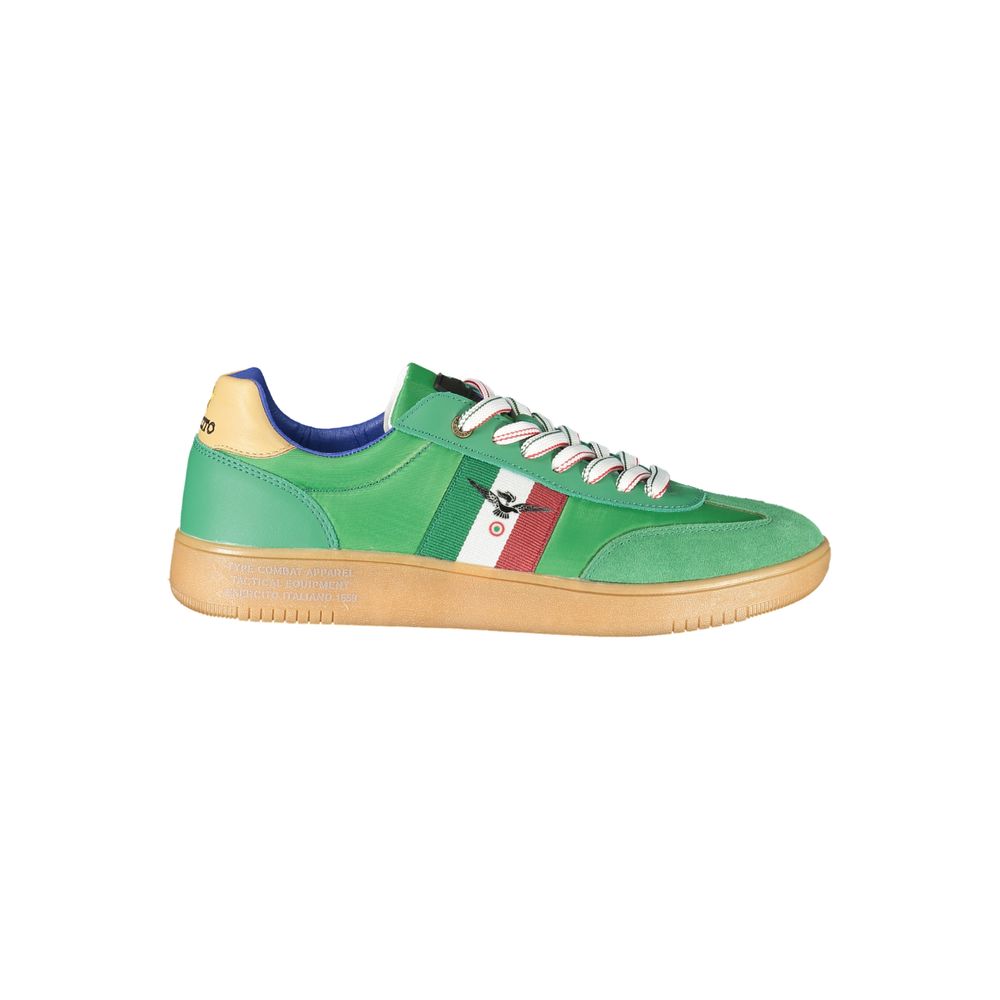Green Leather Men Sneaker Esercito 1659