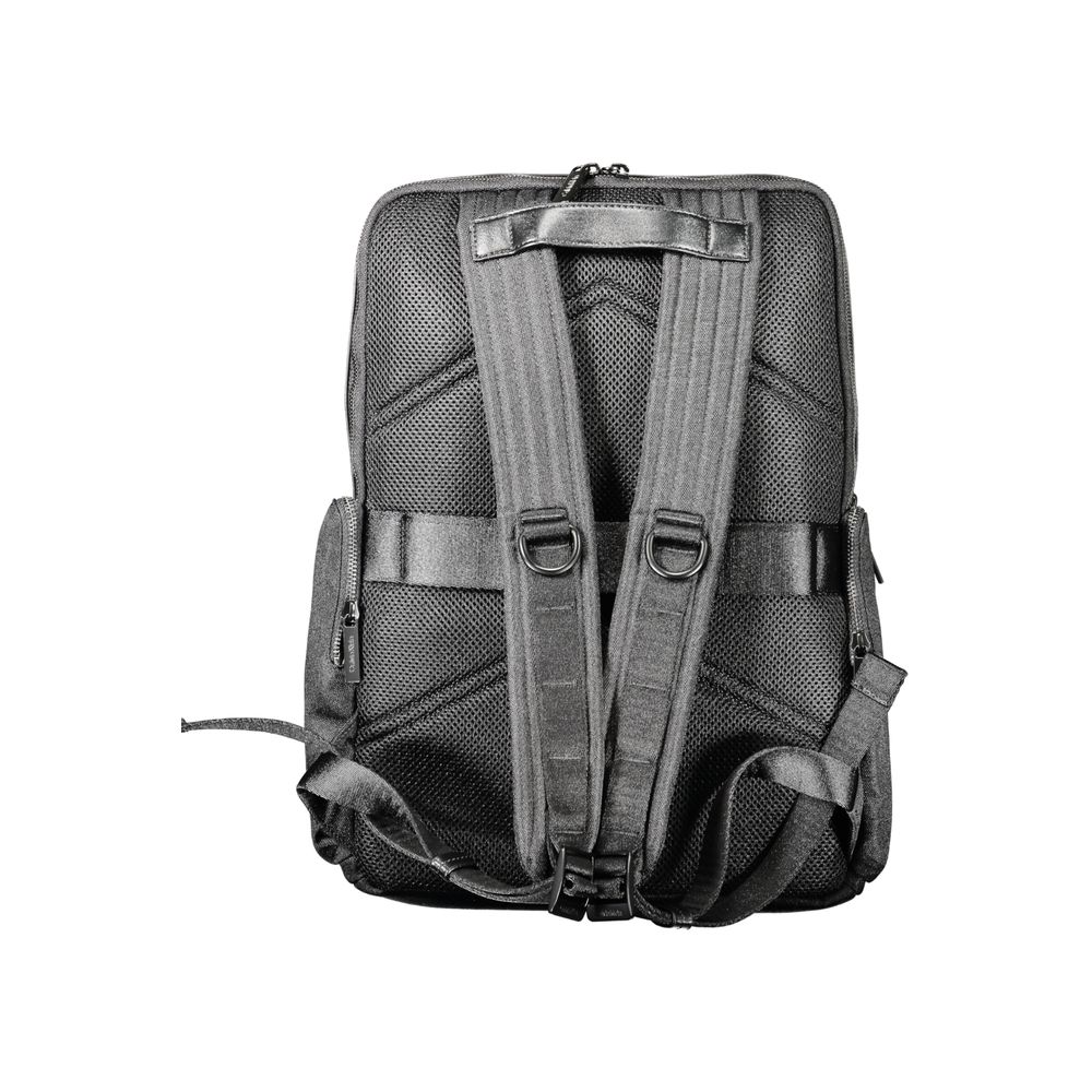 Black Polyester Backpack Calvin Klein