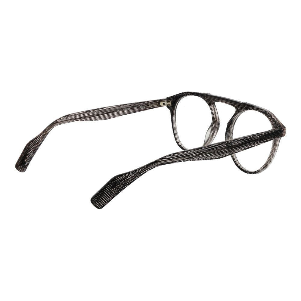 Brown Men Glasses Frame Yohji Yamamoto