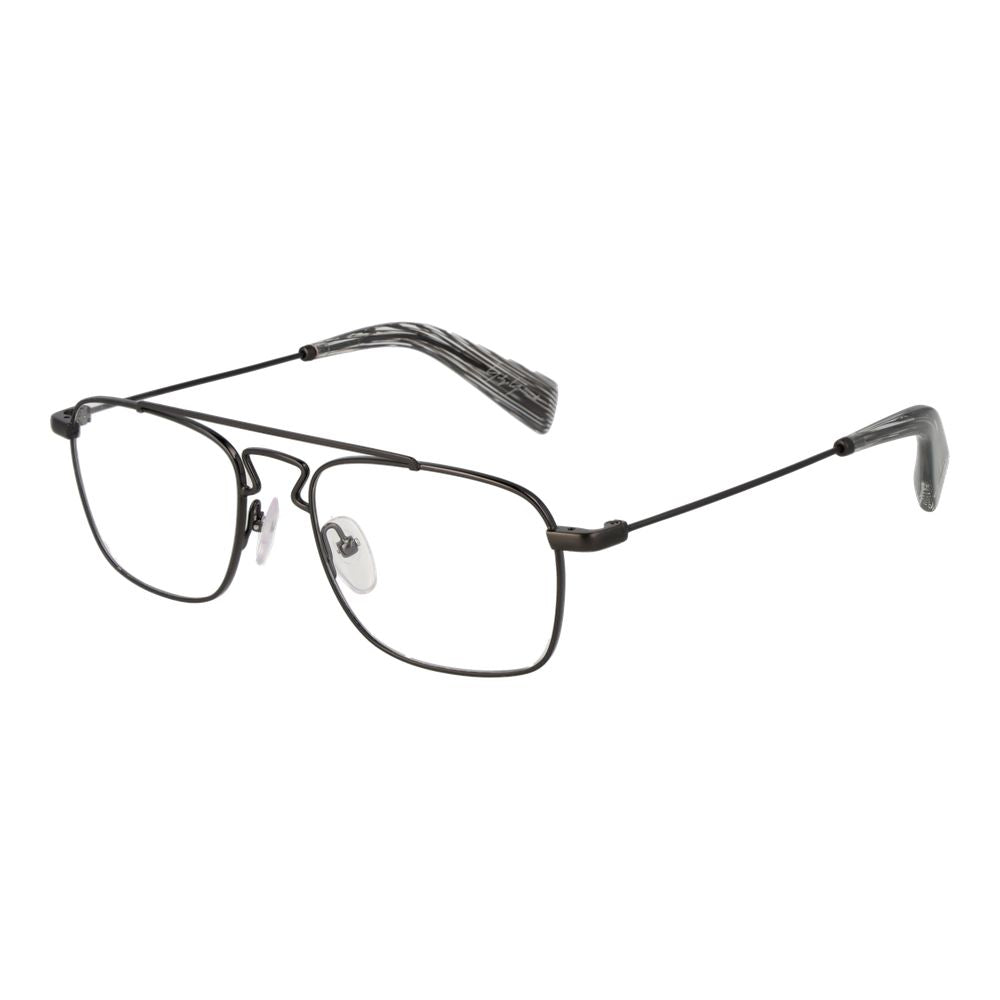 Gray Men Glasses Frame Yohji Yamamoto