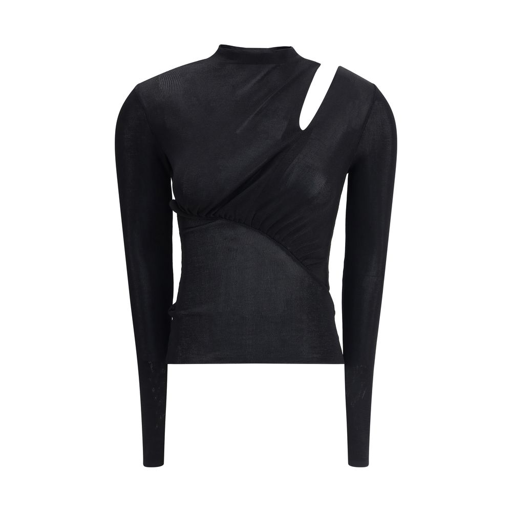 Long sleeve knit Top Self-Portrait