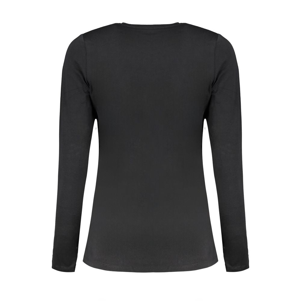 Black Cotton Women T-Shirt Pepe Jeans