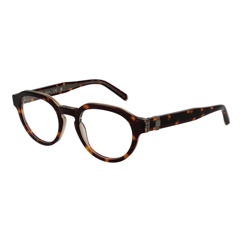 Brown Men Glasses Frame Guess