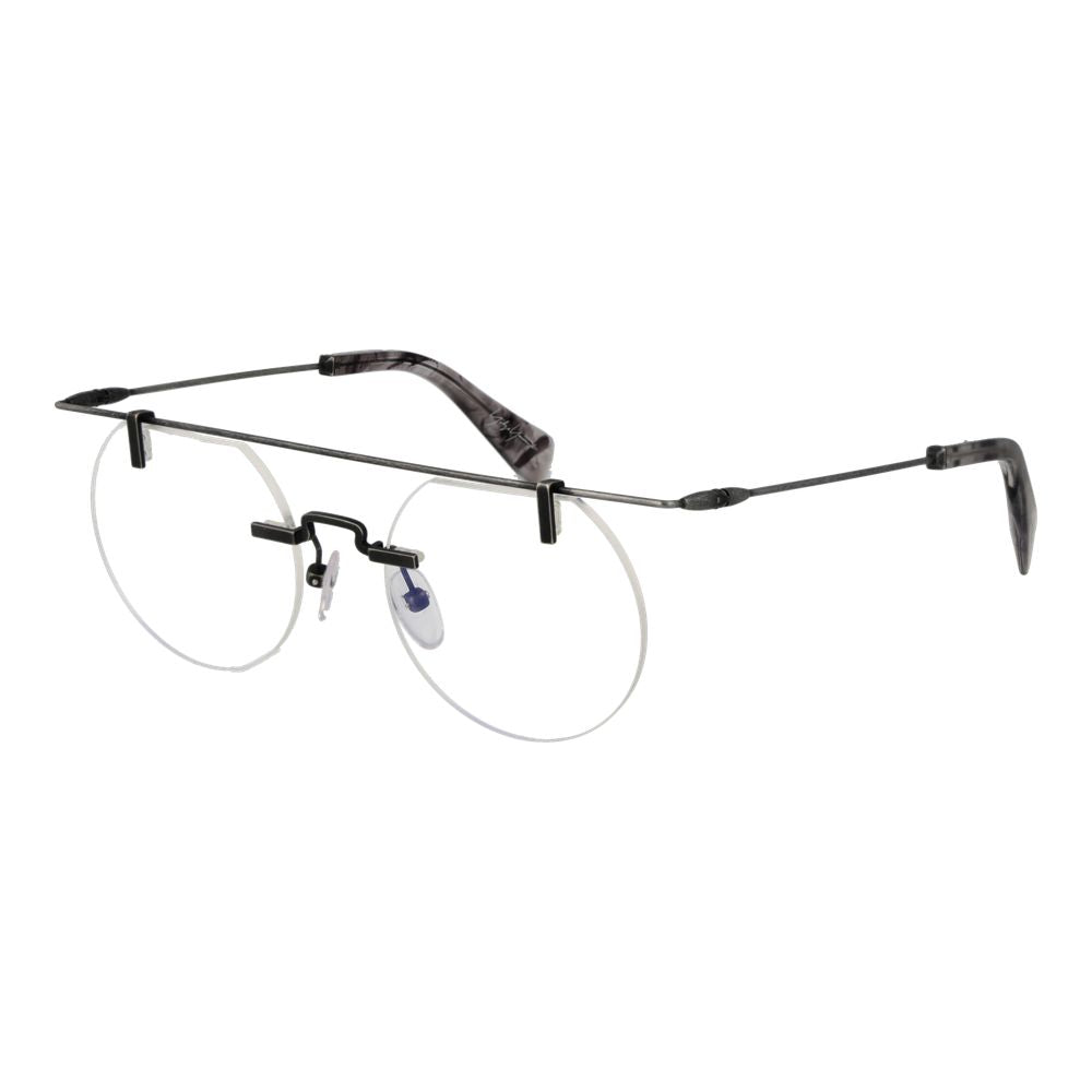Gray Men Glasses Frame Yohji Yamamoto