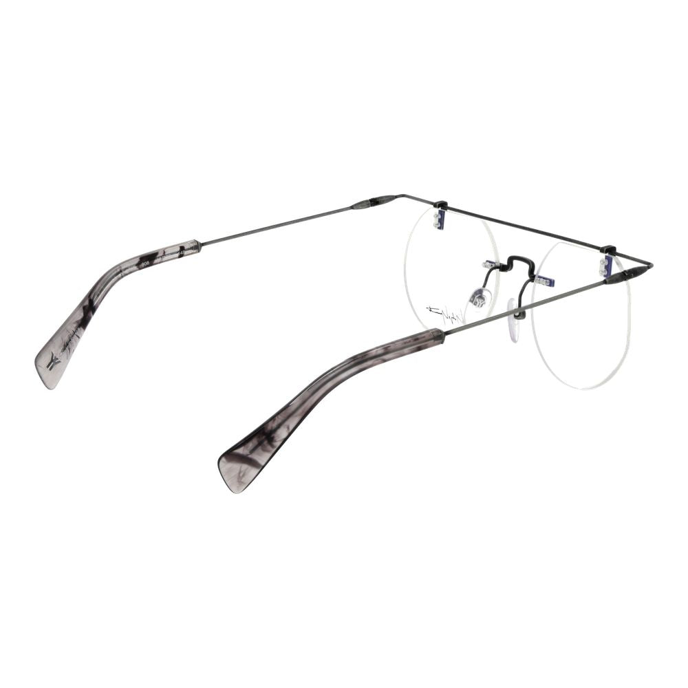 Gray Men Glasses Frame Yohji Yamamoto