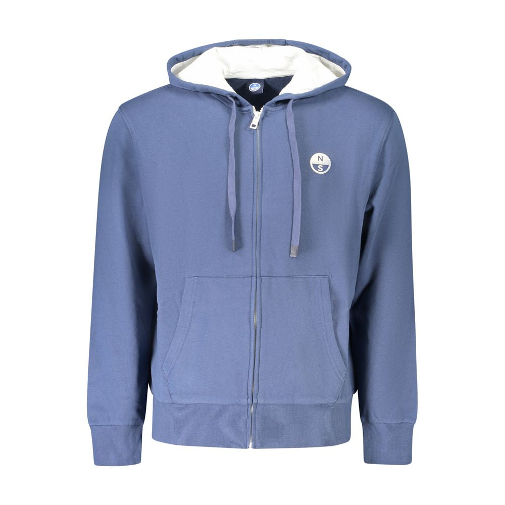 Blue Cotton Men Sweater North Sails