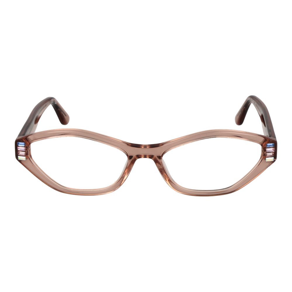 Beige Women Glasses Frame Guess