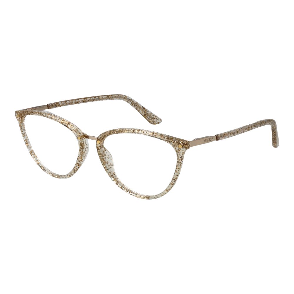 Gold Women Glasses Frame Guess