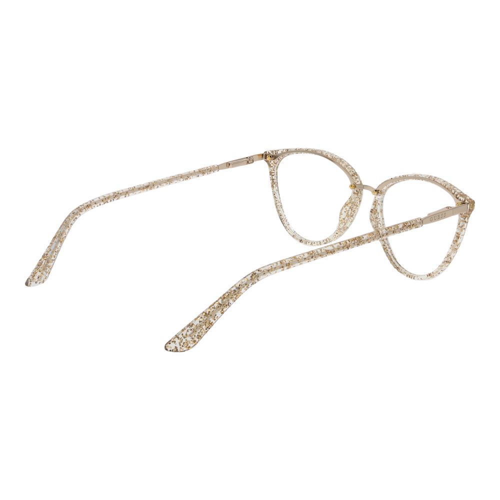 Gold Women Glasses Frame Guess