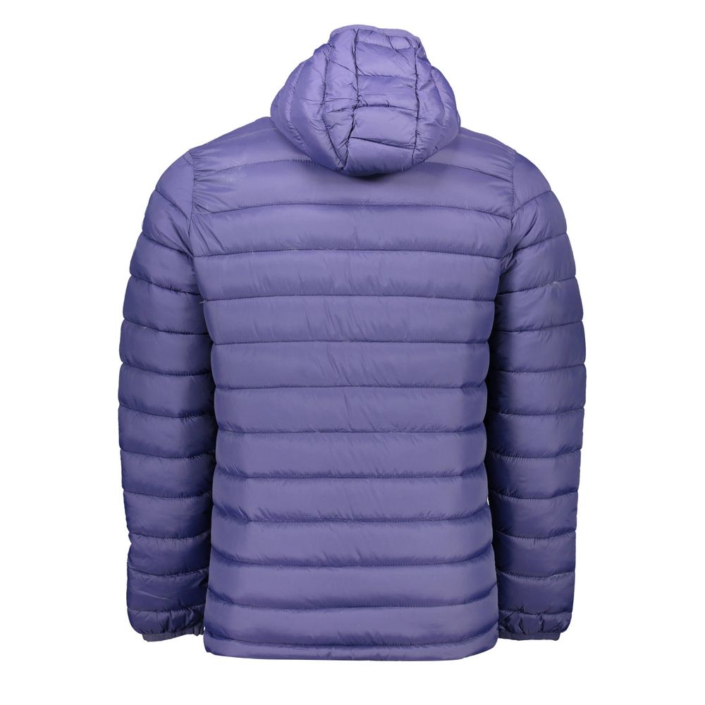 Blue Polyester Men Jacket Sergio Tacchini