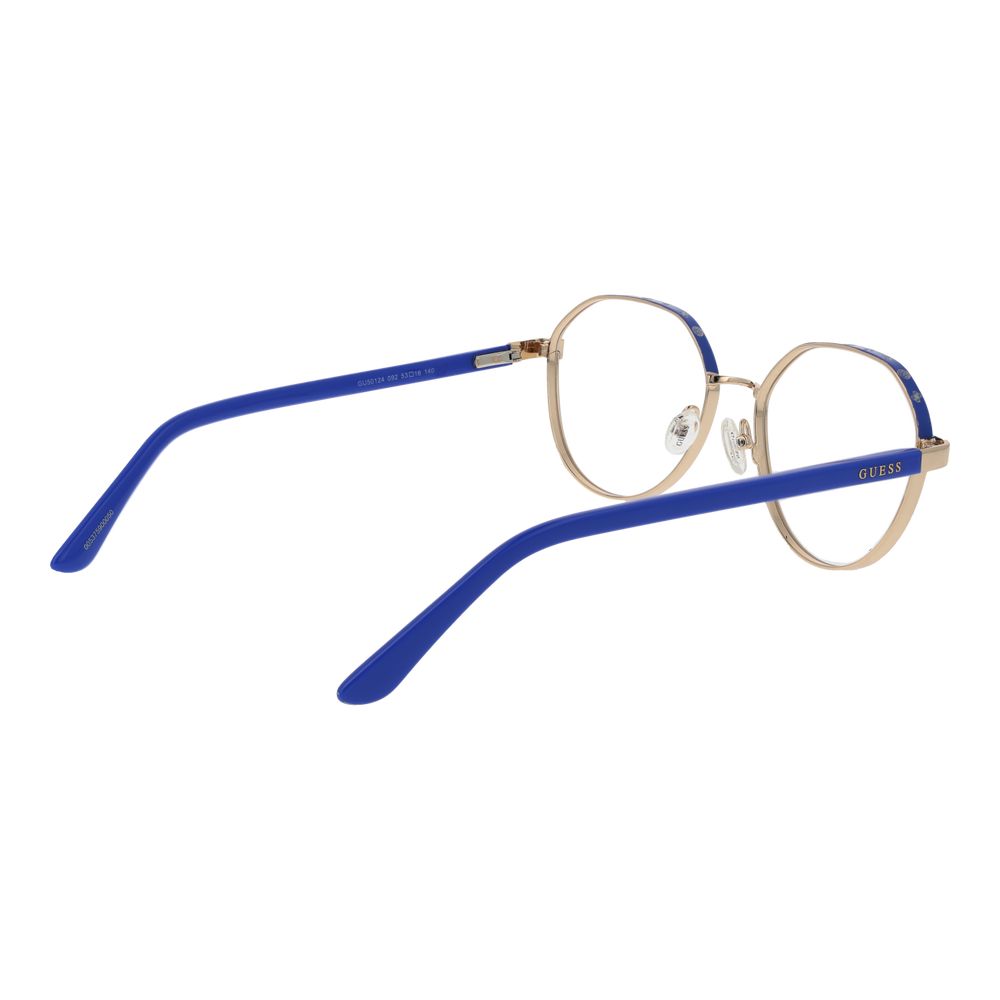 Gold Women Glasses Frame Guess