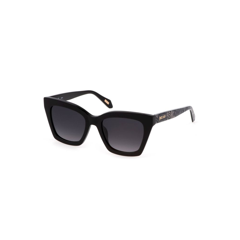Black Plastic Women Sunglass Just Cavalli