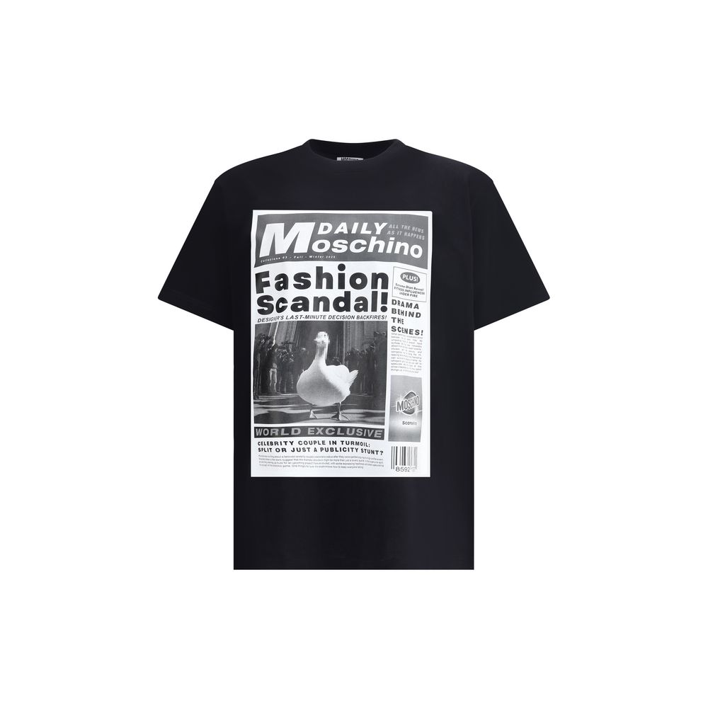 T-shirt whit maxi print Moschino