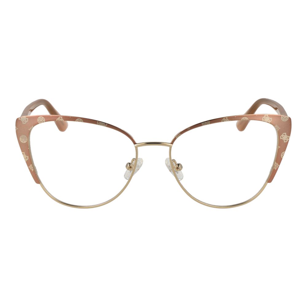 Gold Women Glasses Frame Guess