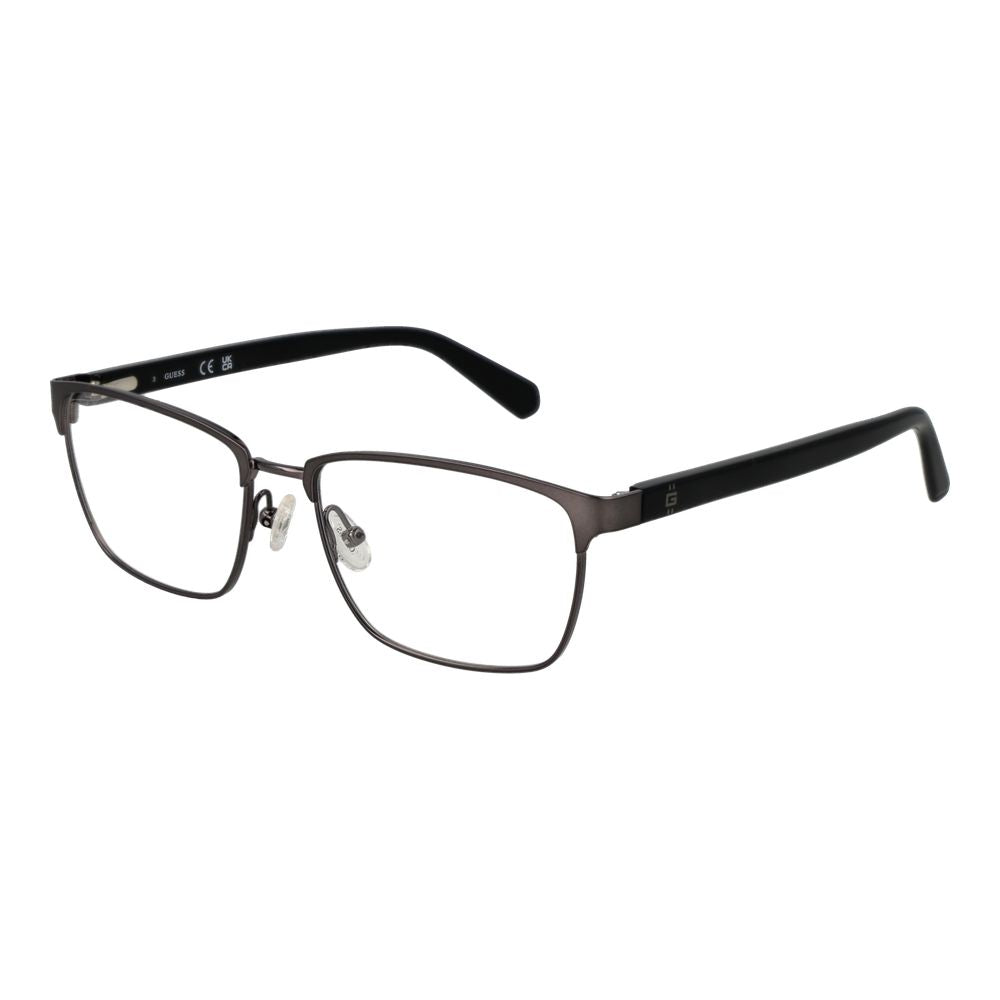 Gray Men Glasses Frame Guess