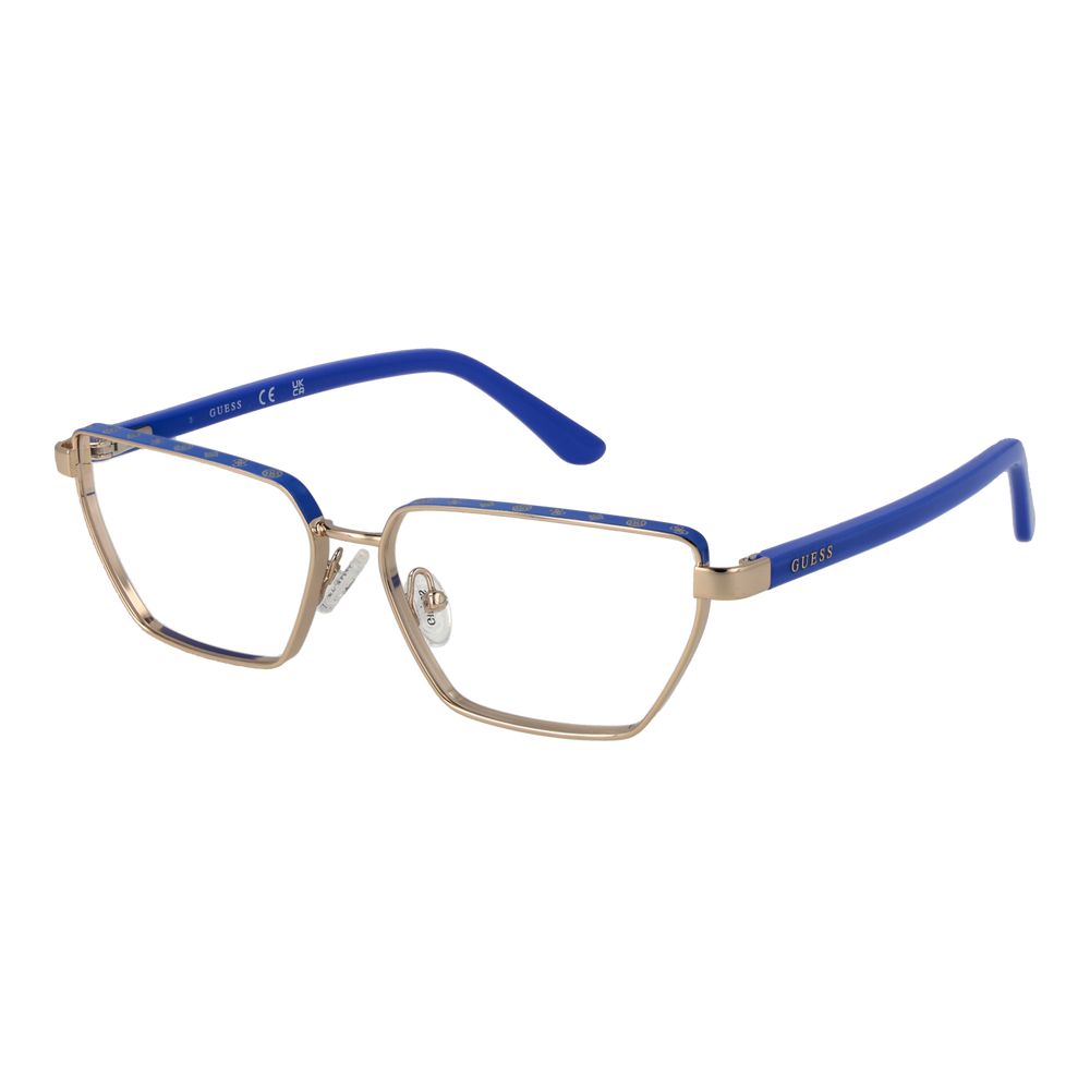 Gold Women Glasses Frame Guess